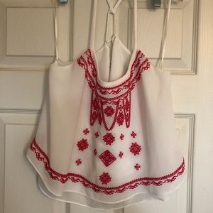 Free spirit racerback crop top